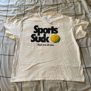 Urban Outfitters Sports Suck Graphic Tee Shirt
